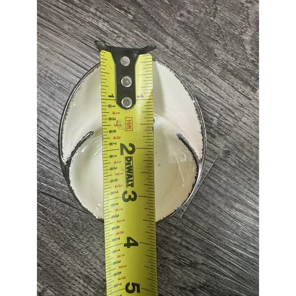 Vintage MCM Ashtray Cosmic Atomic Pink Black White Lot Of 2 1950s Ceramic Kitsch - Picture 6 of 16